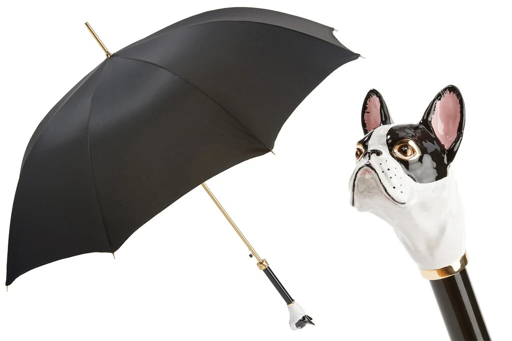 Pasotti French Bulldog Umbrella with Gift Box included New