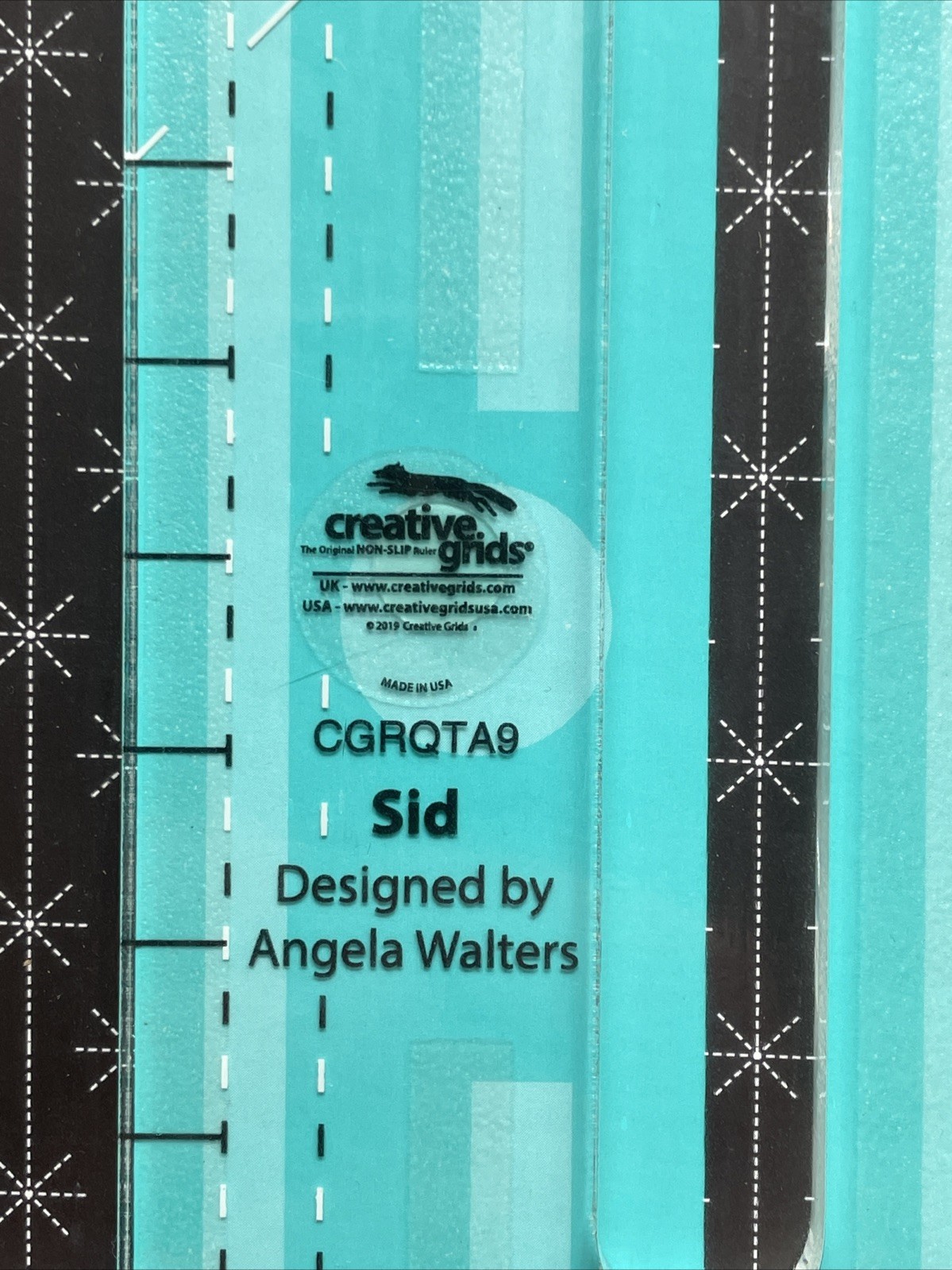 Creative Grids Non-Slip Machine Quilting Tool - Sid By Angela Walters