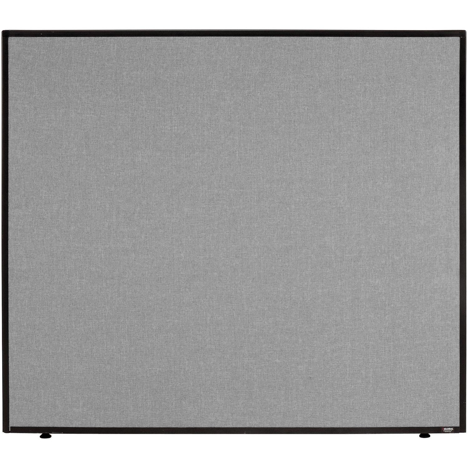 Global Industrial 48-1/4"W x 42"H Office Partition Panel Gray