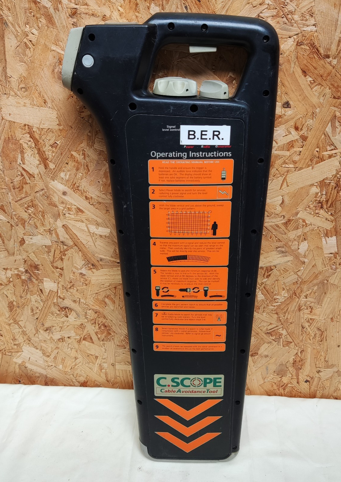 C. SCOPE CABLE LOCATOR DETECTOR CABLE AVOIDANCE TOOL SPARE & REPAIR