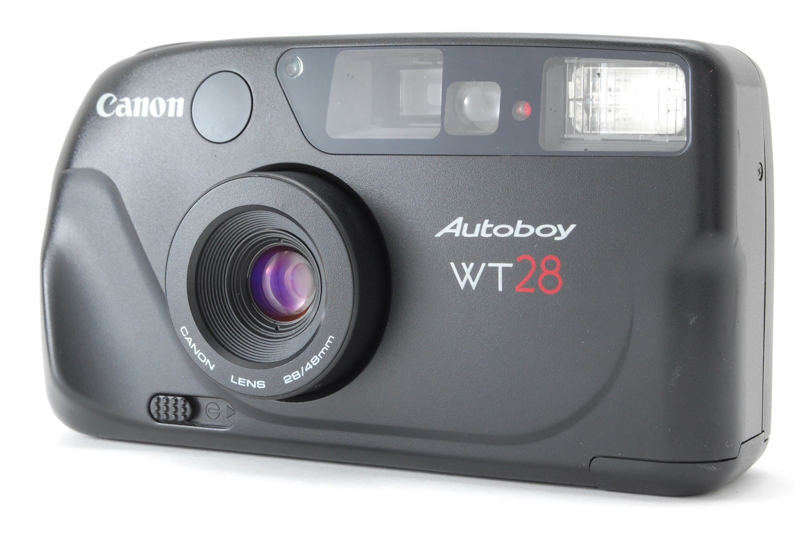 [Near MINT] Canon Autoboy WT28 Black 35mm Point & Shoot Film Camera From JAPAN