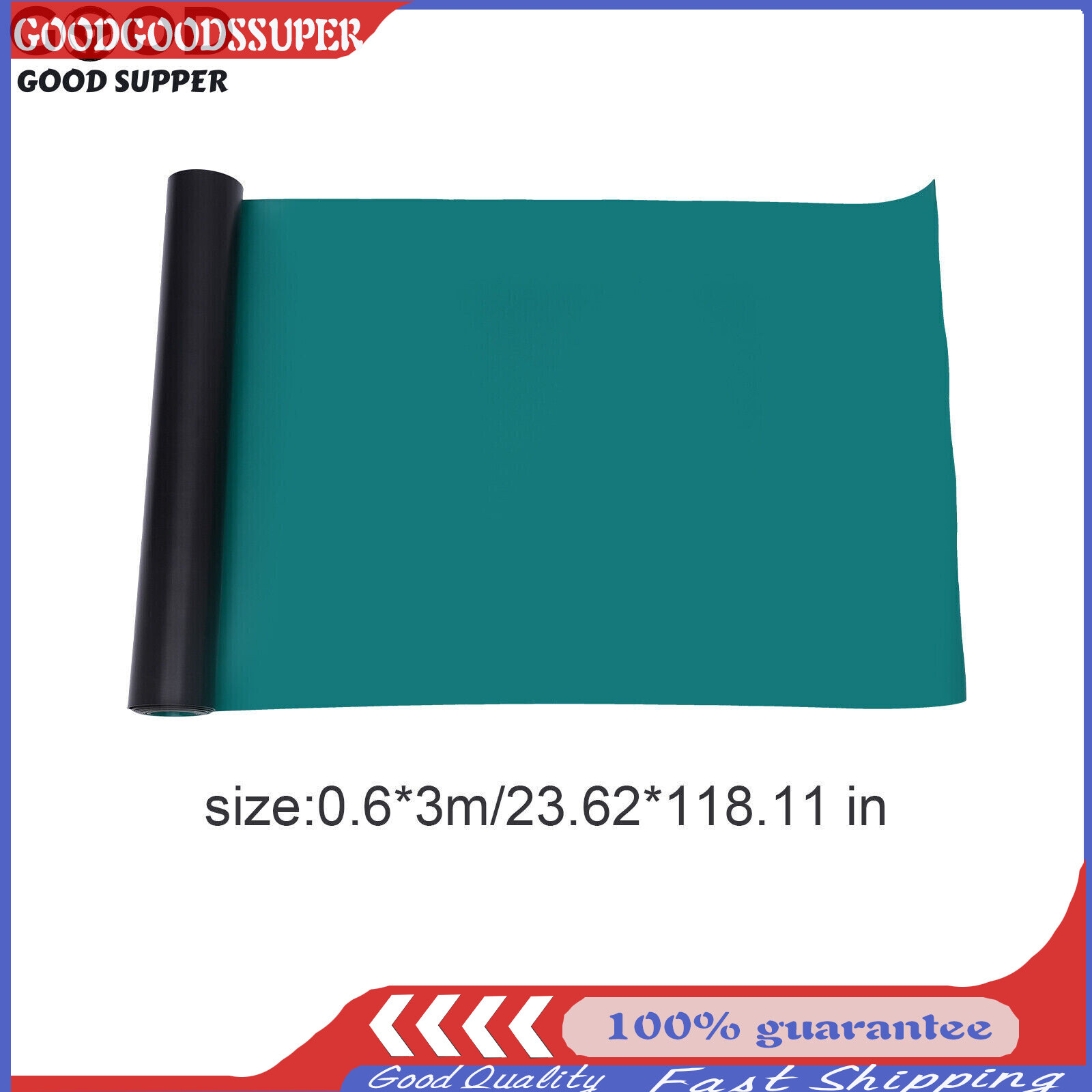 Anti-Static Mat ESD Rubber Table Floor Mat 118" x 23" large For Workbench NEW