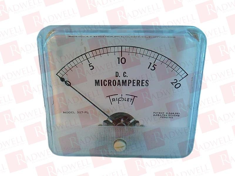 TRIPLETT 327-PL-0-20-DC / 327PL020DC (NEW NO BOX)