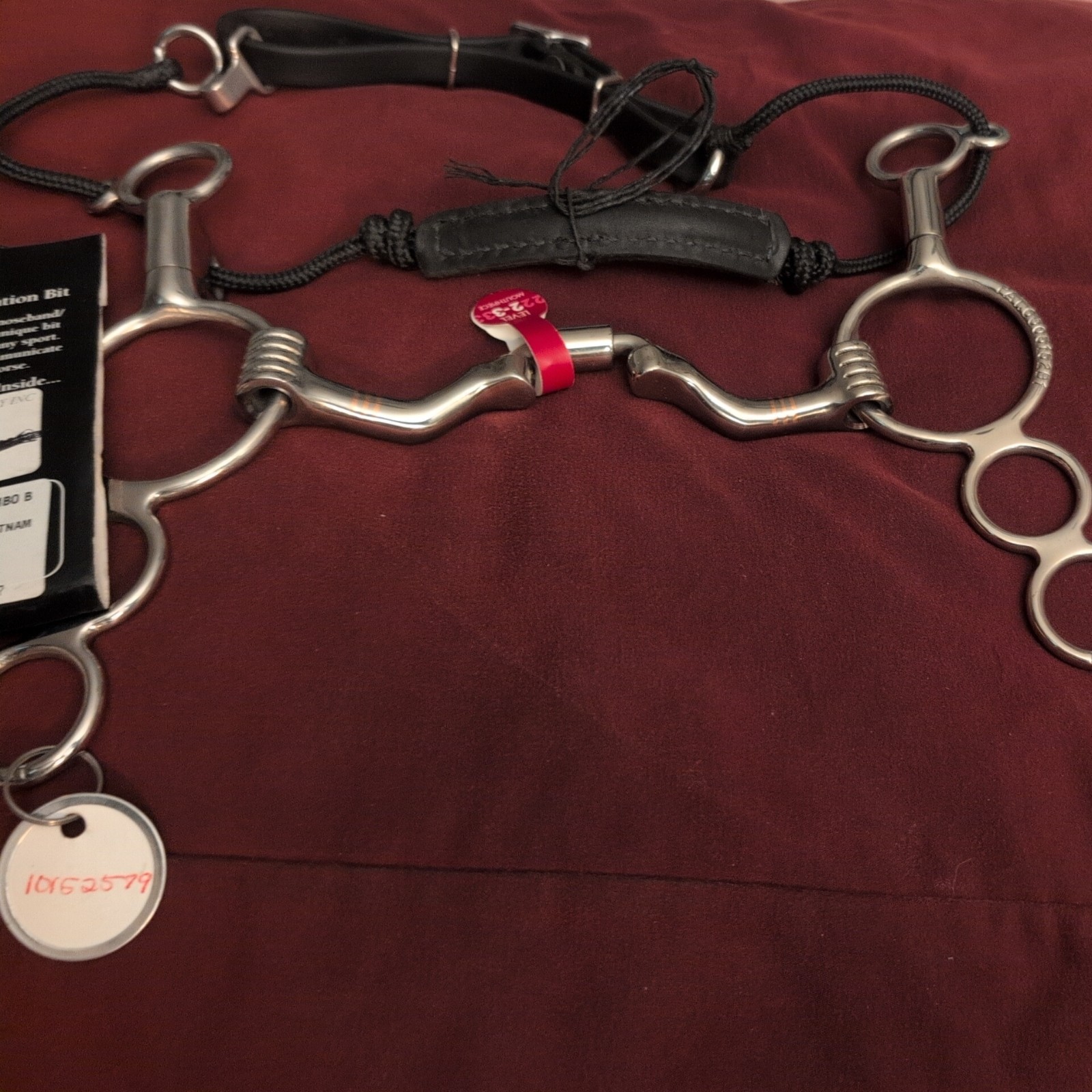 5." Myler 3 Ring Low Port Comfort Snaffle Combo Bit NWT