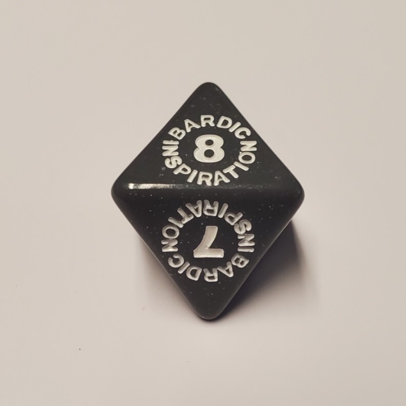 Bardic Inspiration d6 & d8 Dice Bundle Compatible with Dungeons and Dragons