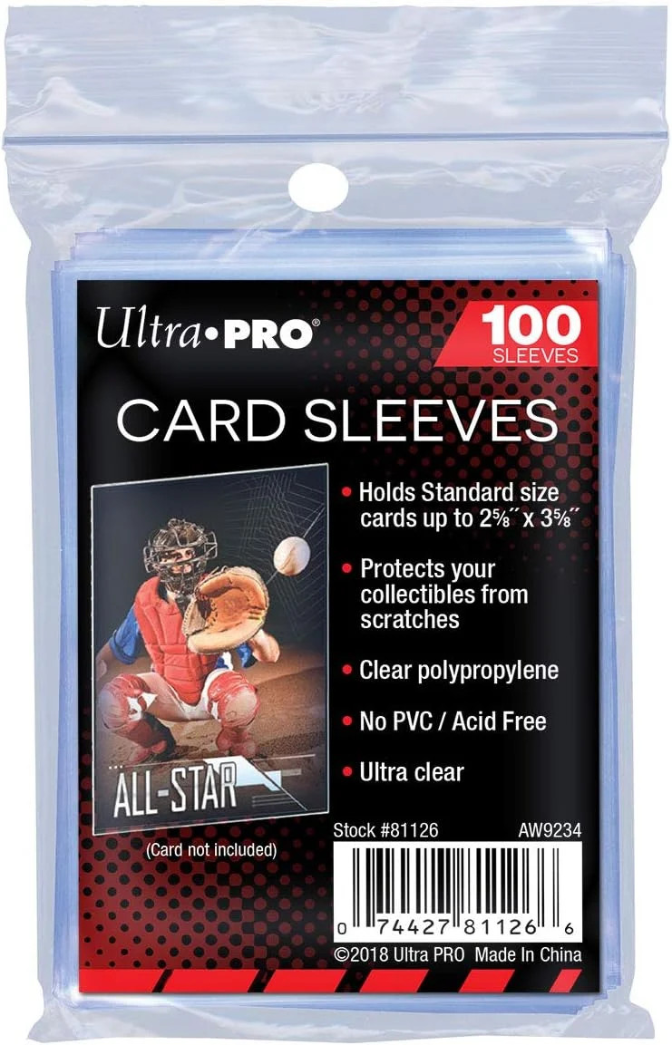 Ultra Pro Sleeves: Standard Soft (Penny Sleeves) 100CT NIB Sealed
