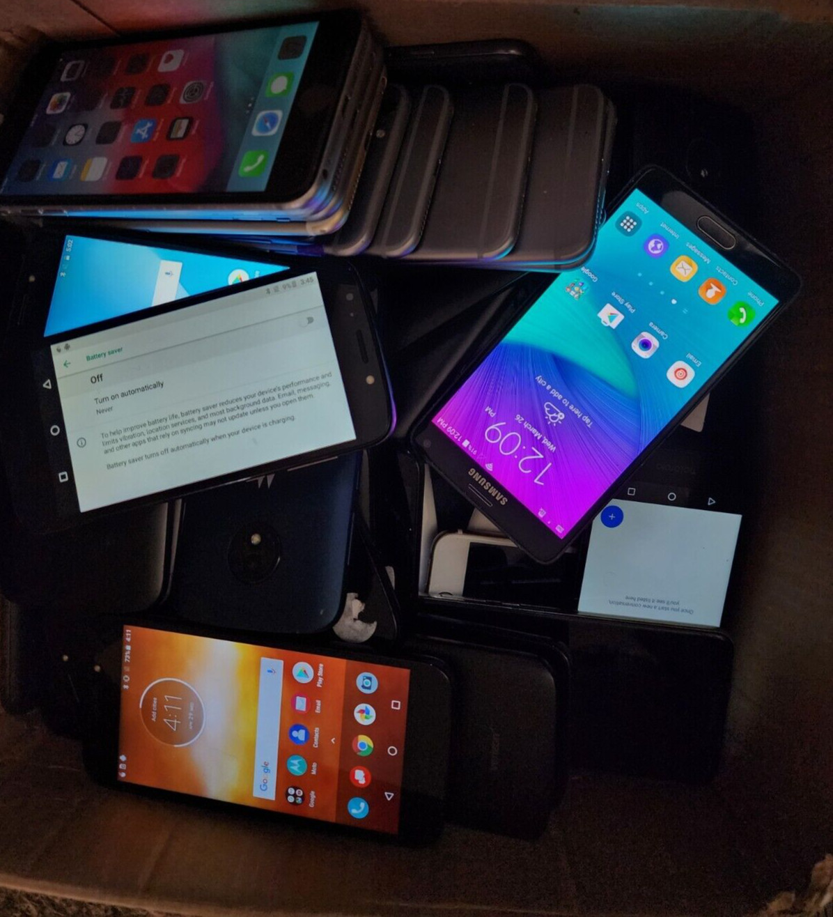 One RANDOM Smartphone - Working! | Galaxy Note 5, LG G6, S7, iPhone - All brands