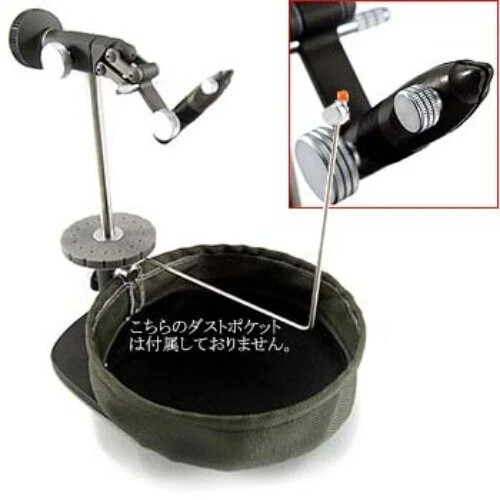 C&F Design CFT-9000 Rotary Fly tying Vise Top quality vise Gray Made in Japan