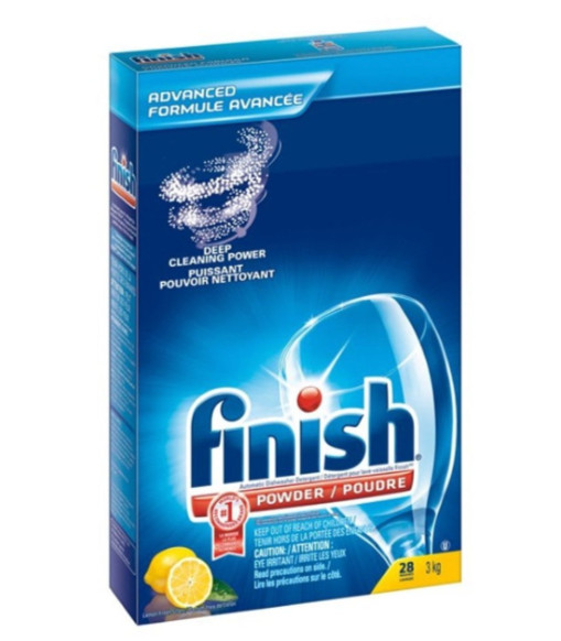 Finish Advanced Formula Dishwasher Powder 3 kg (106 oz) 6 lb 10 oz  Discontinued
