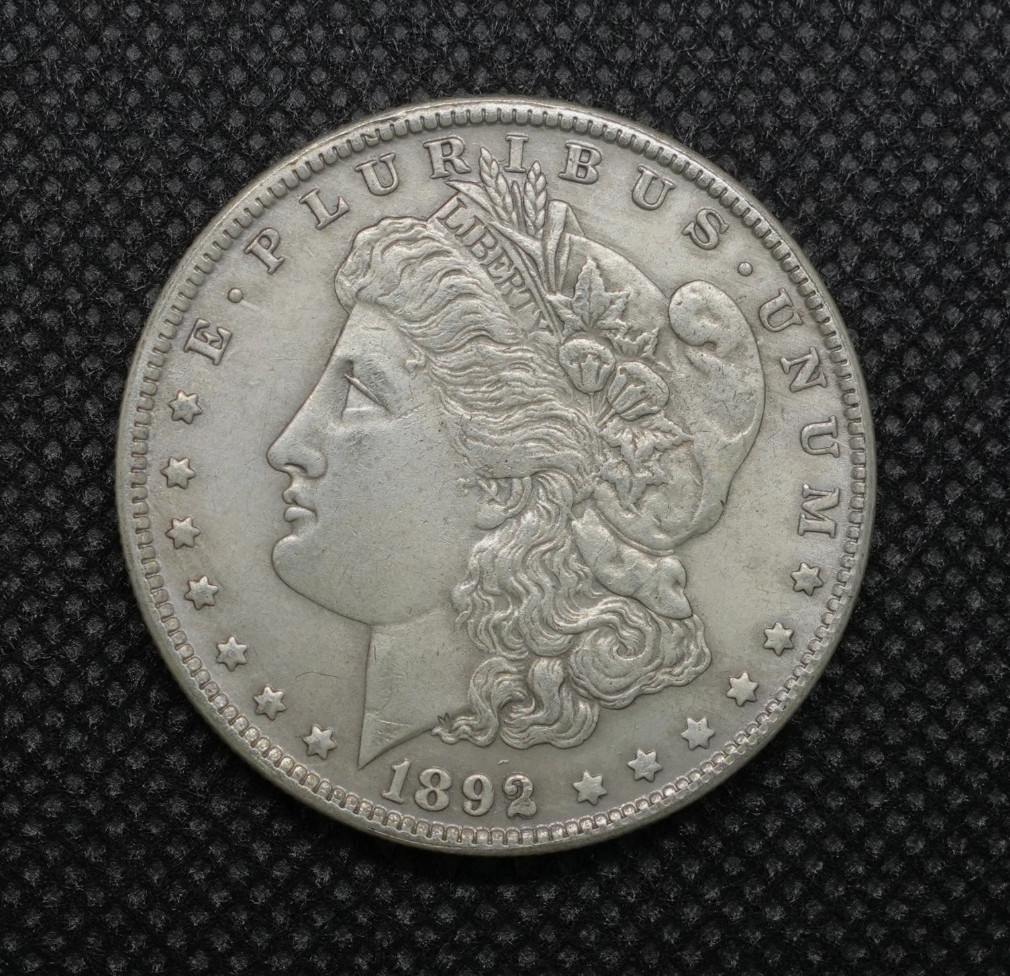 1892-S Liberty Head Morgan Dollar SF Mint 90% Silver Vintage