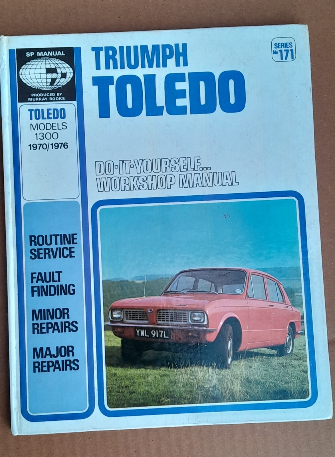 CLASSIC TRIUMPH TOLEDO MANUAL .. L@@K !