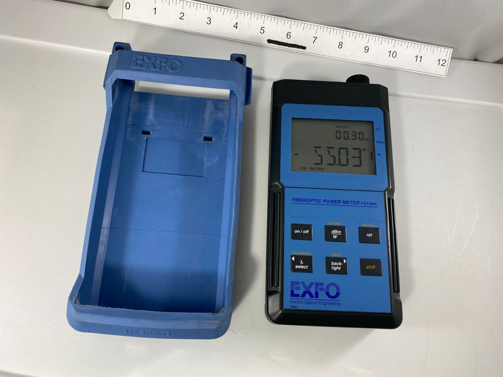 EXFO FOT-92A Fiber Optic Power Meter SM MM OPM w FOT-90A Genuine Tested