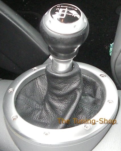 Shift Boot For Audi TT 1999-2006 Black Genuine Leather