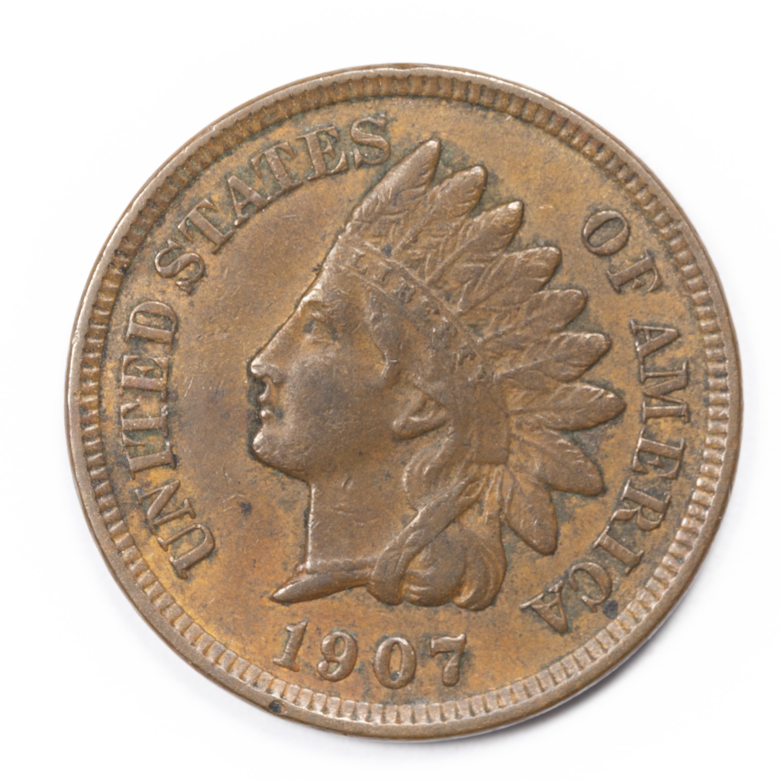 1907 Indian Head Penny Extremely Fine (XF)