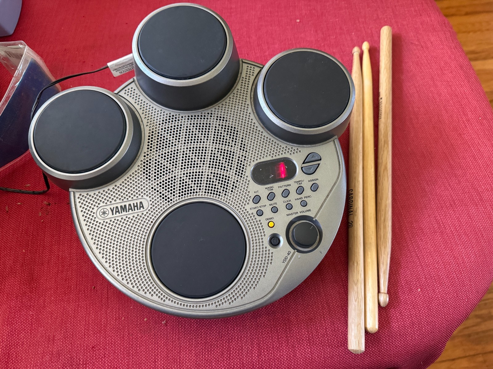 Yamaha YDD-40 Electric Digital Percussion Drum Kit  Tested & Working