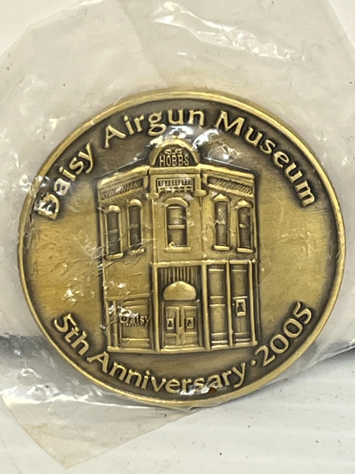 Daisy Airgun Museum 5th Anniversary 2005 Medallion Token Challenge Coin Rare