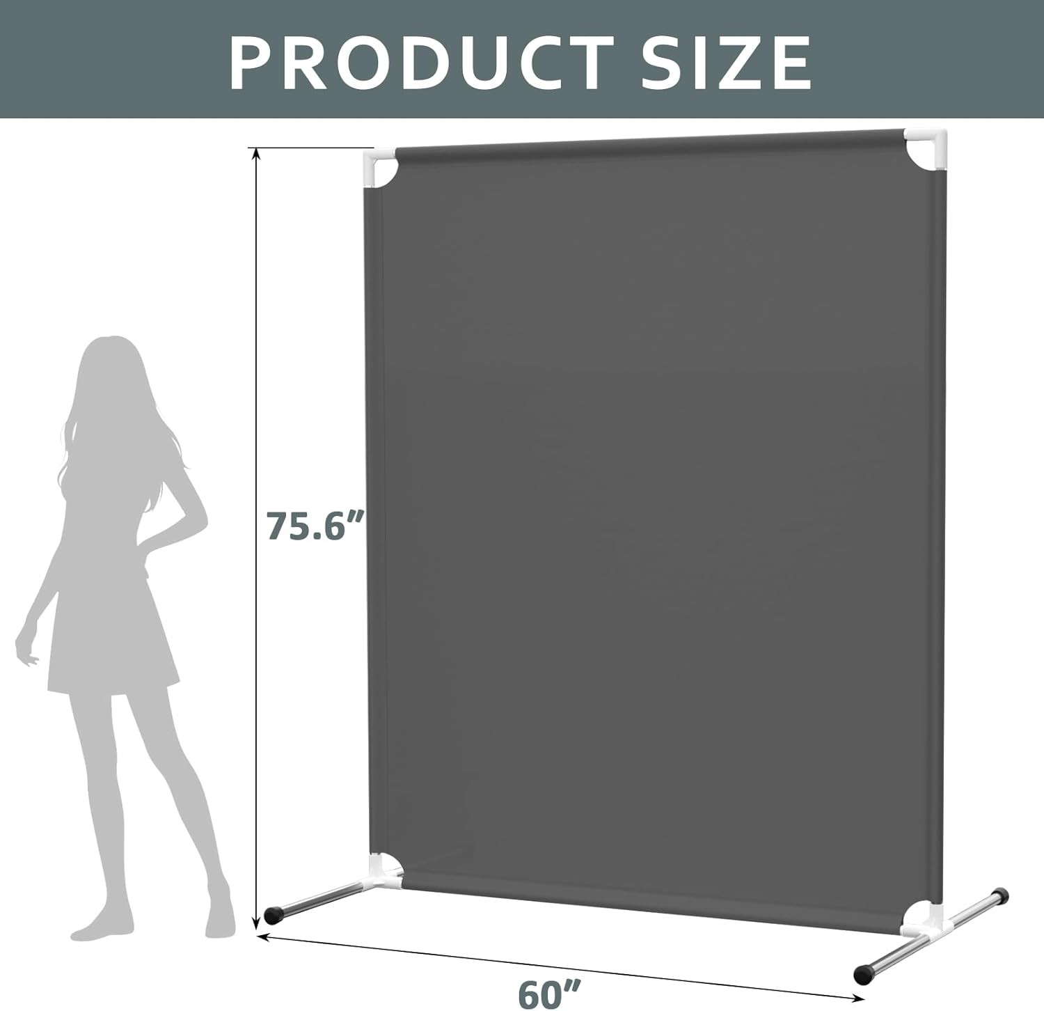 Room Divider Privacy Protection Single Panel Privacy Screen Room Separation