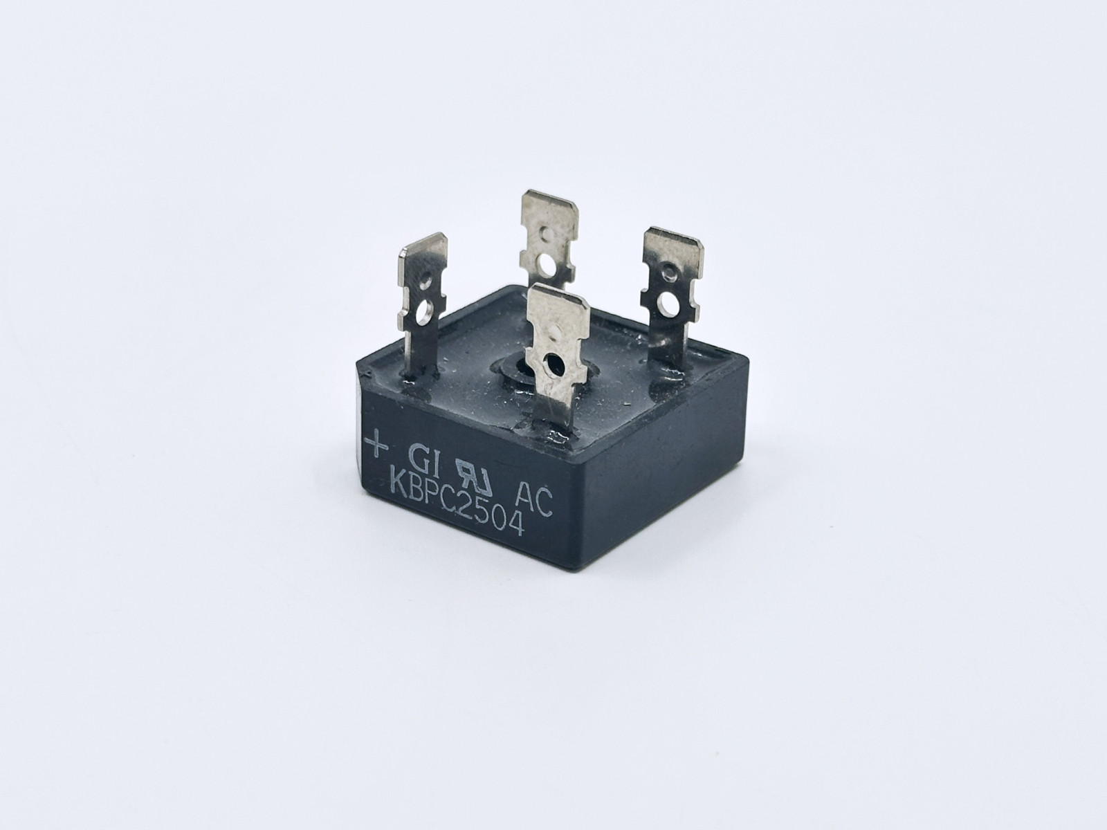 KBPC2504 General Instruments Single Phase Bridge Rectifier 400V 25A KBPC-4