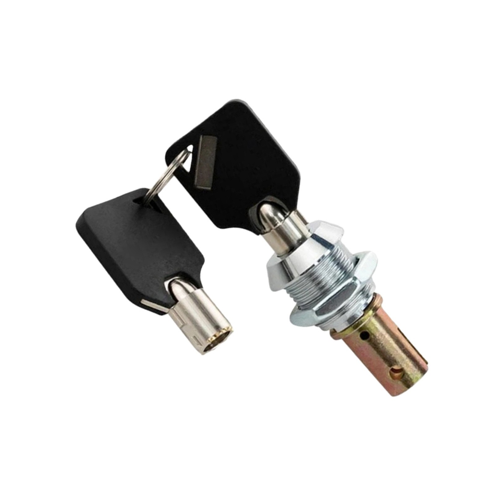 Tool Box Lock Cylinder with Keys Replacement For Cabinets Chests Storage Drawers