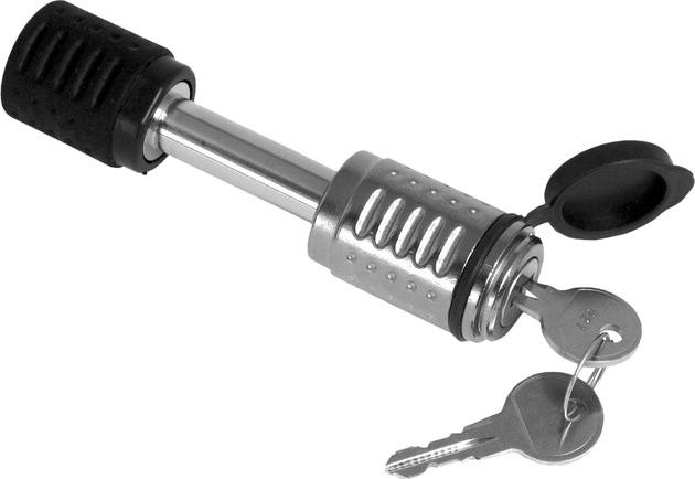 Dead Bolt Trailer Hitch Lock for 1-1/4" x 1-1/4" Hitches