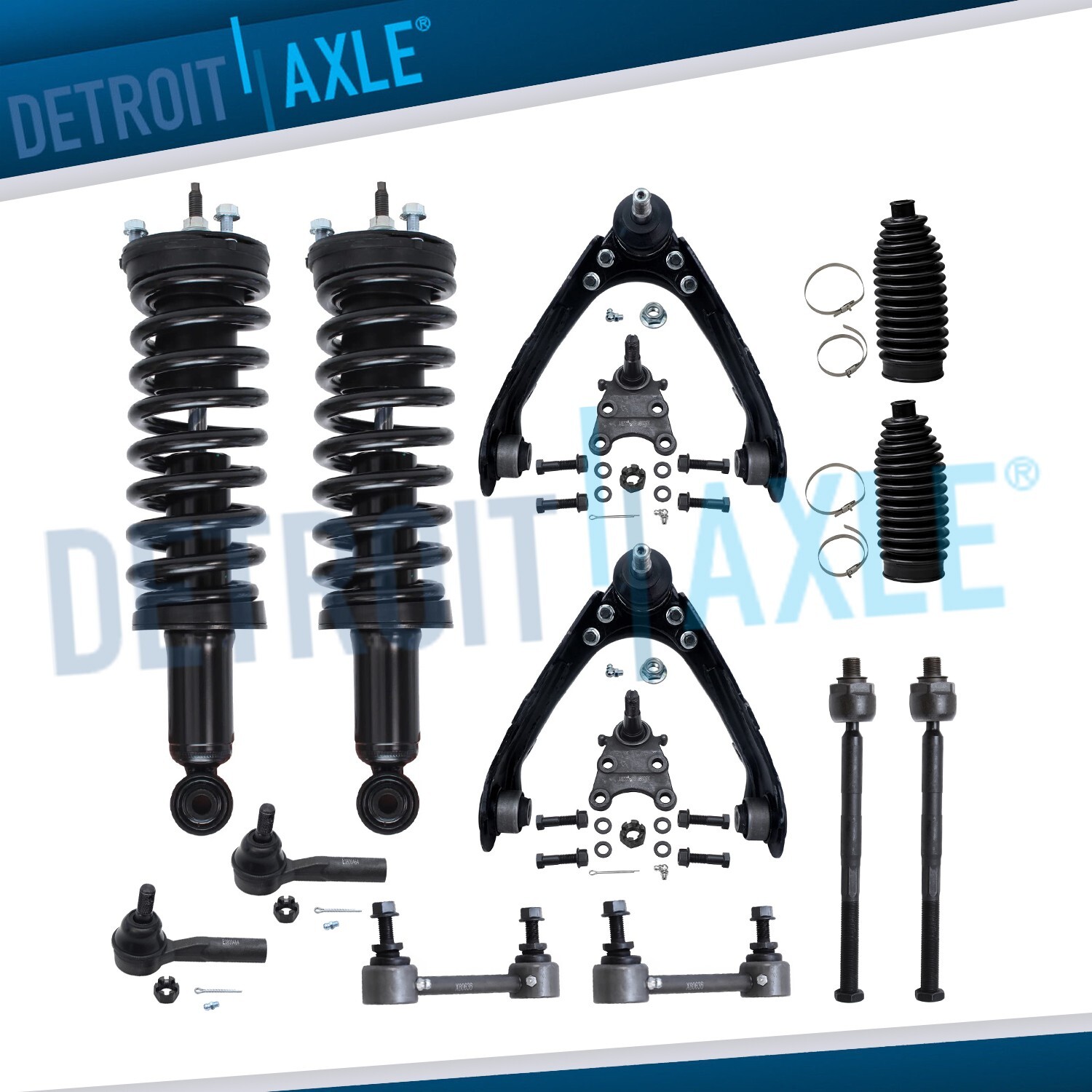 14pc Front Spring Strut Upper Control Arm for 2006-12 Chevy Colorado Canyon 2WD