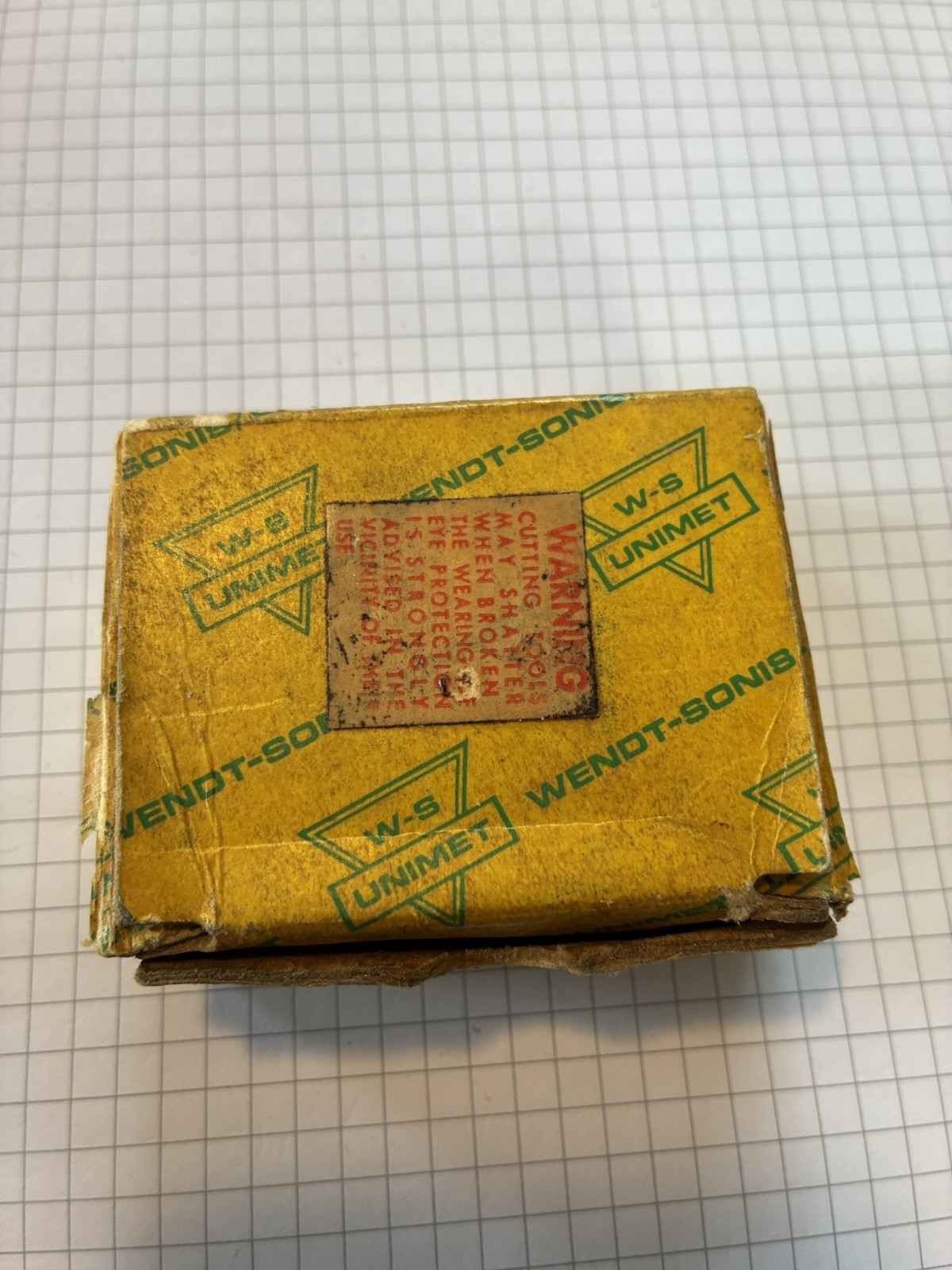 BR-5 brazed carbide tip tools, NOS Wendt-Sonis/Unimet Made In USA original Box