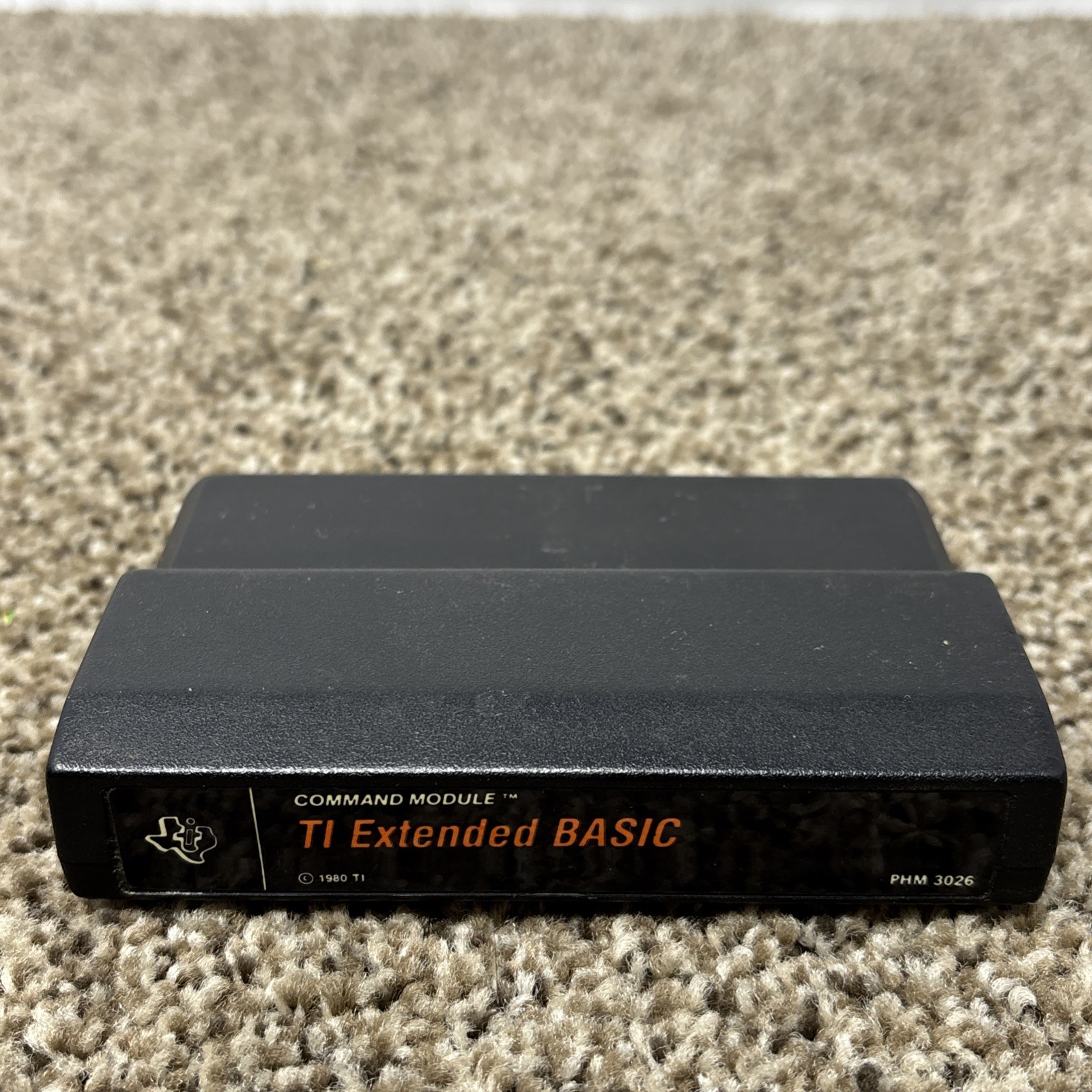 TI Extended Basic (PHM-3026) Texas Instruments Solid State Cartridge USA