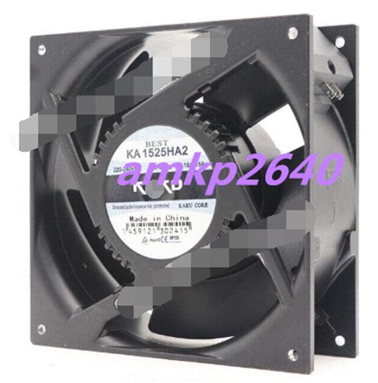 for KA1525HA2 Axial Fan 220/240VAC 0.15/0.18A 150*150*51MM 2-Pin Cooling Fan #am