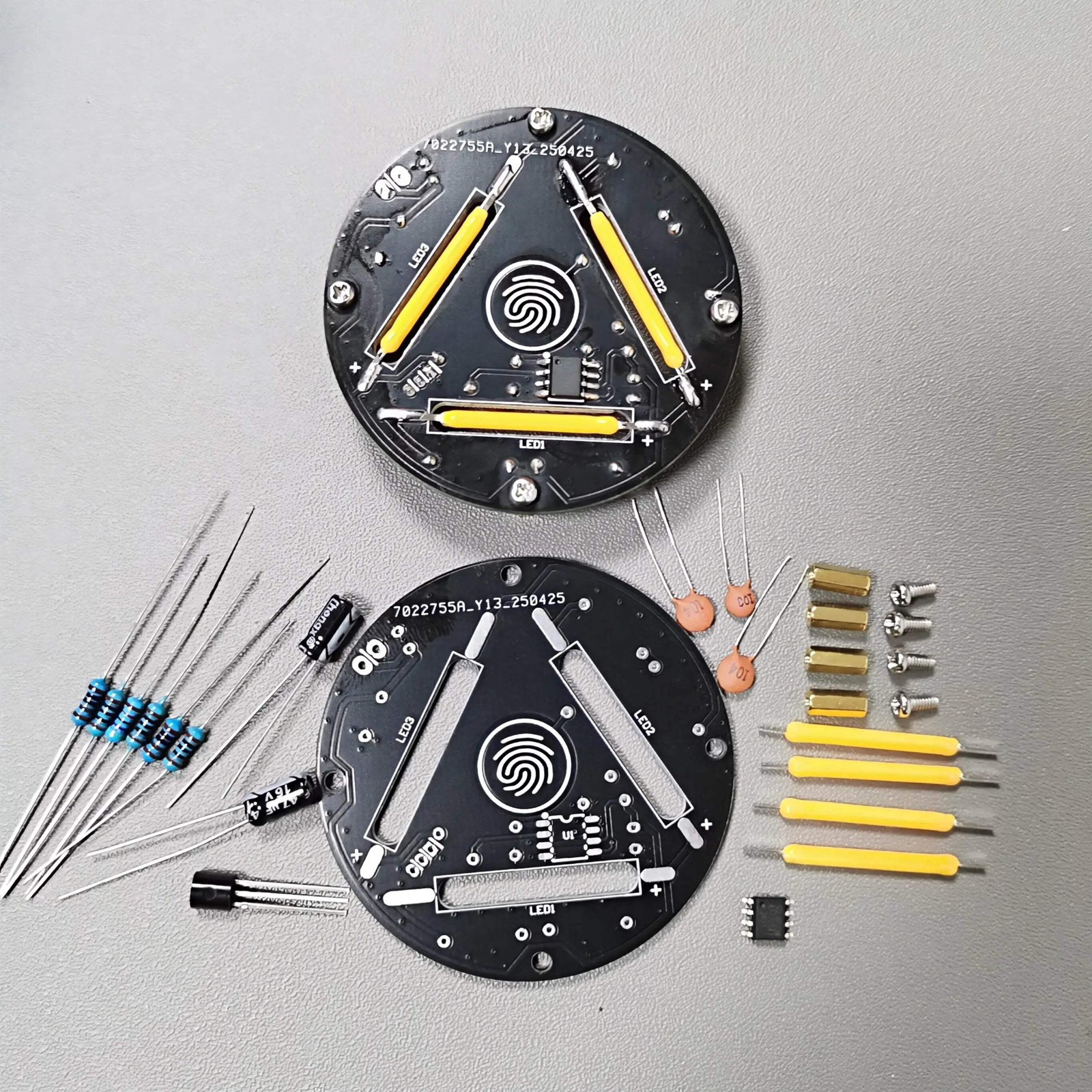 Electronic DIY Engineering Kit Touch Stepless Dimming Soldering Skills Practice