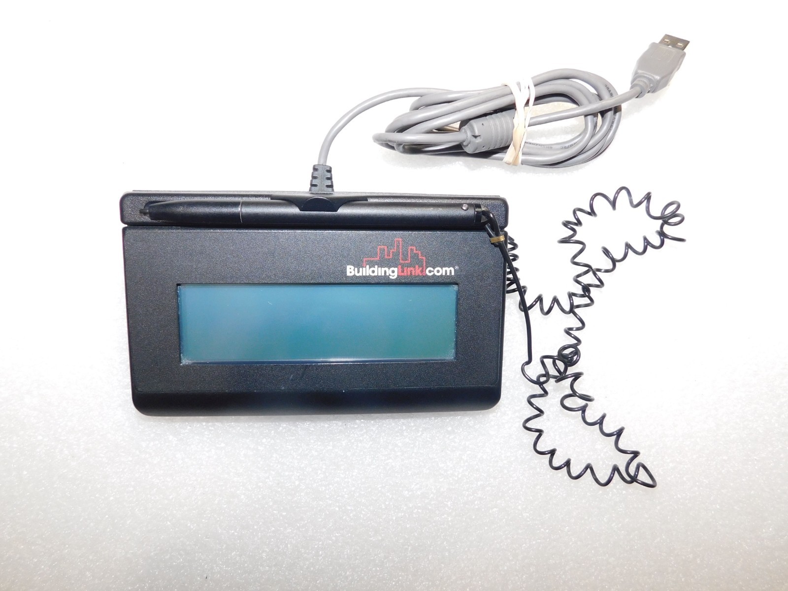 Topaz T-LBK460-H249-R SignatureGem LCD 1x5 Signature Capture Pad w/Backlight