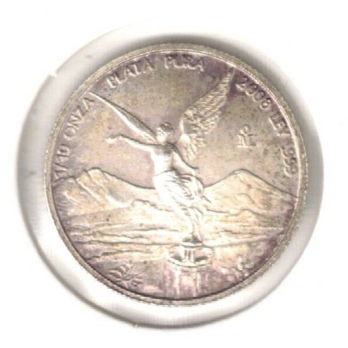 2008 Mexico Uncirculated 1/10 ONZA (1/10 Troy Ounce of Silver!