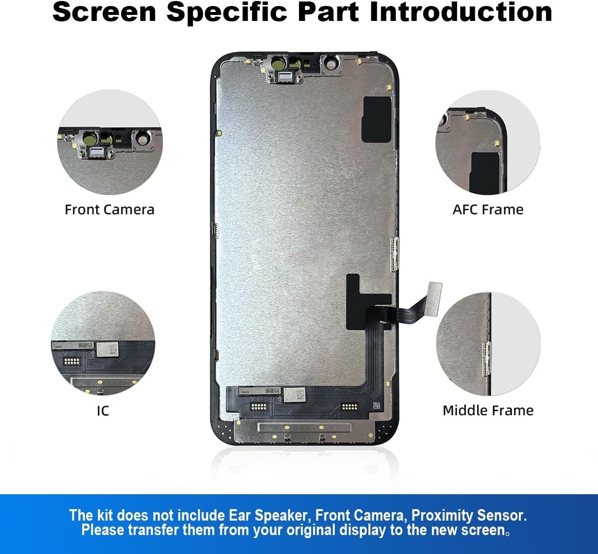 For iPhone 14 LCD Display Touch Screen Assembly Digitizer Replacement Frame Tool