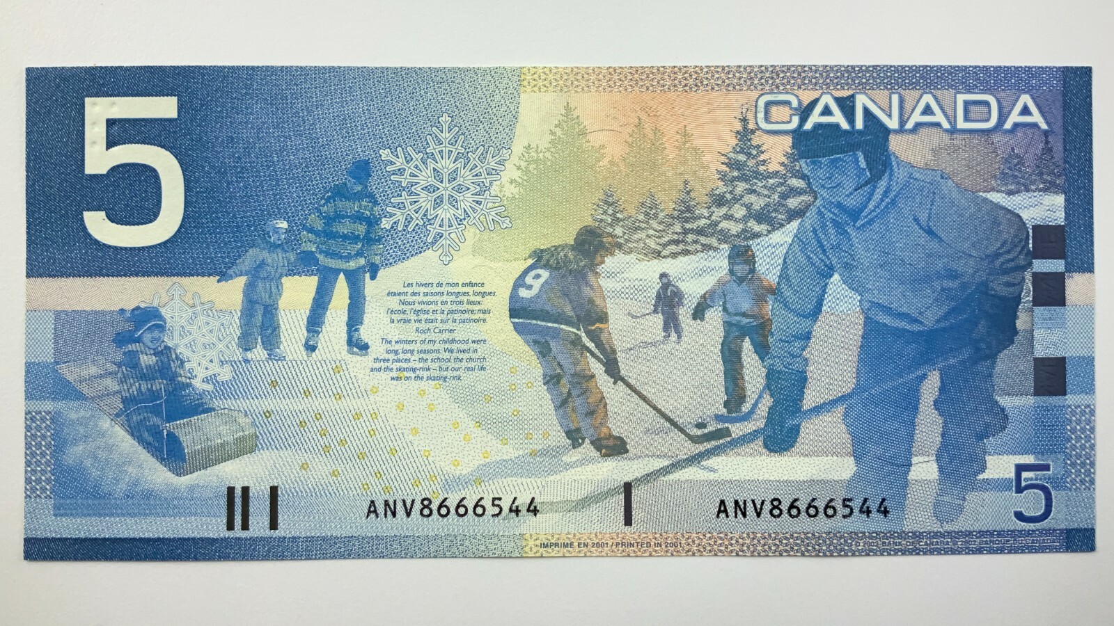 2002 Canada 5 Dollars Uncirculated Banknote ANV Knight Dodge Y598