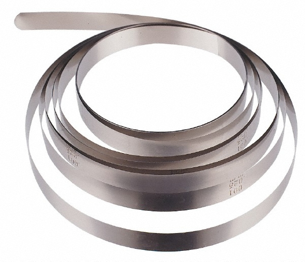 SPI 0.013" Thick x 25 Ft. Long x 1/2" Wide, Feeler Stock Roll High Carbon Steel