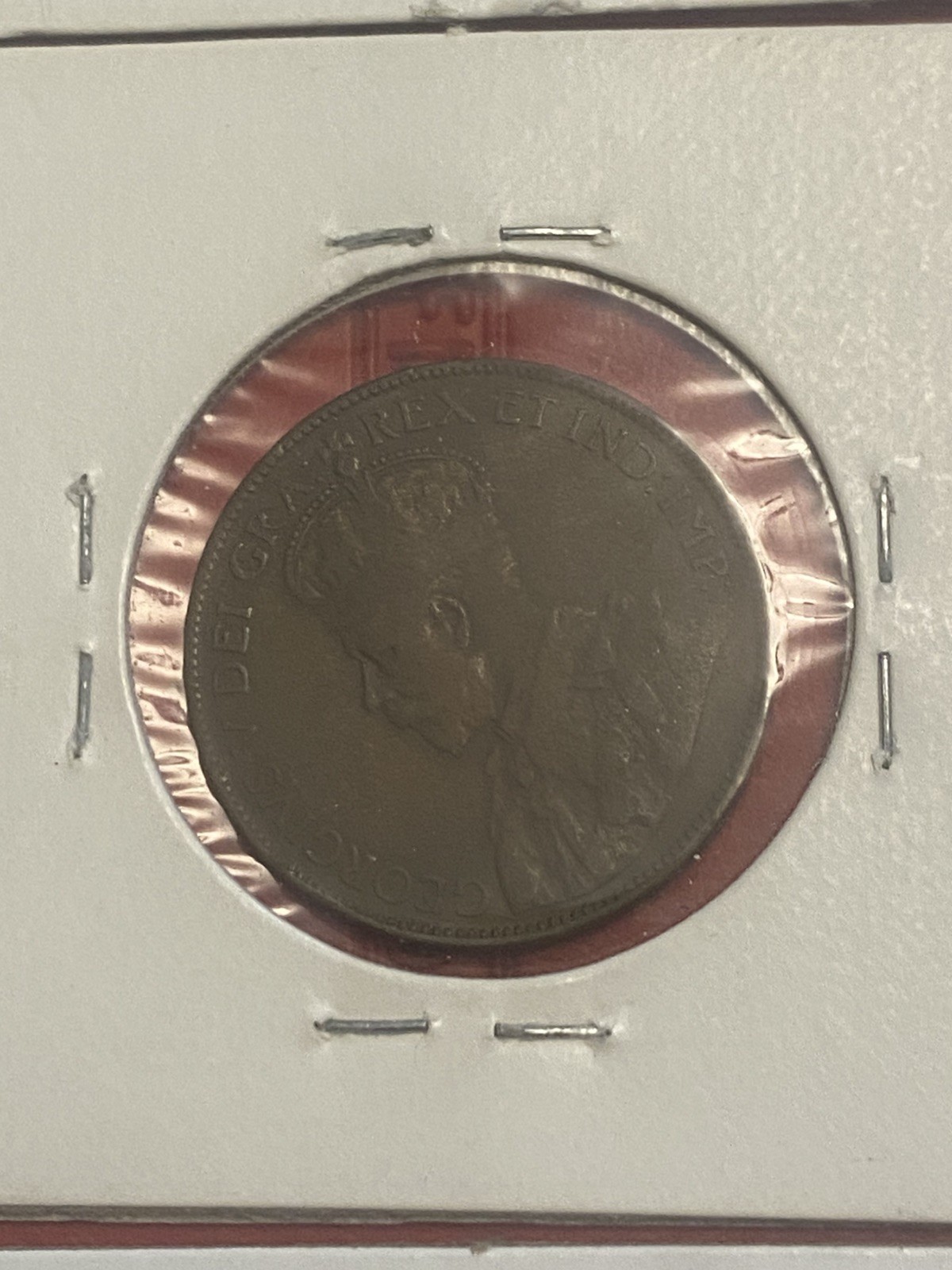 Newfoundland 1929 Large One Cent George V