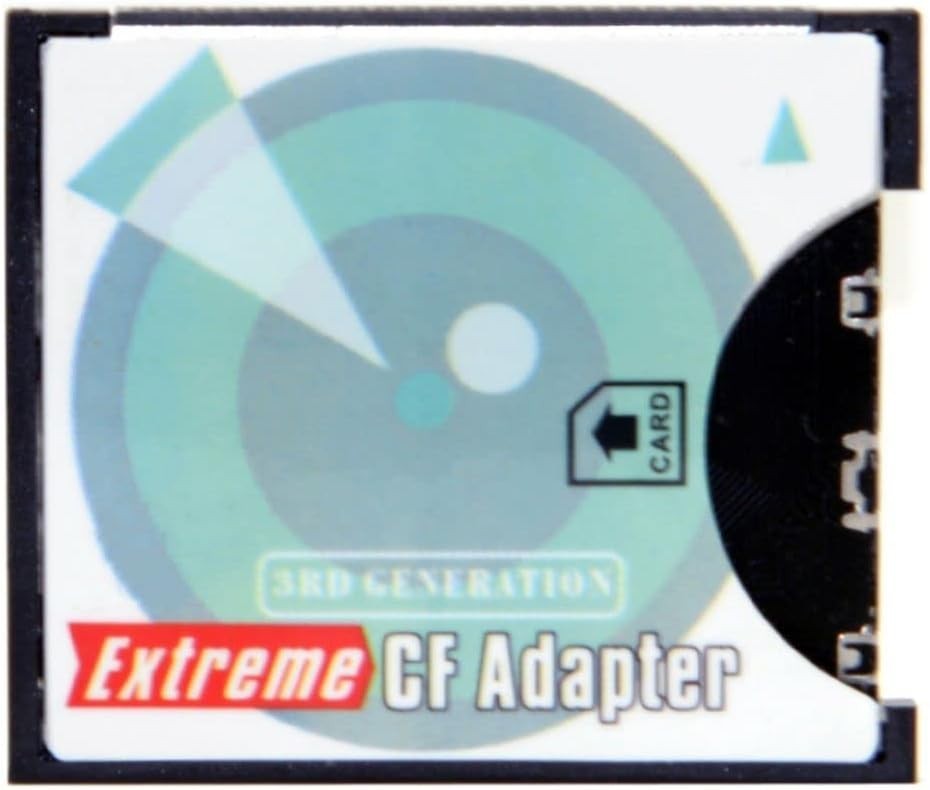 Compact Flash Type I Adapter for SD/SDHC/SDXC Cards - Lightweight & Efficient
