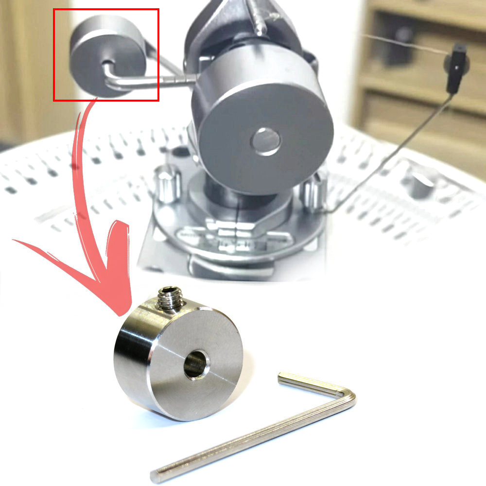 Improved Tone Arm Rider Weight 18.8g W/Wrench for SME 3009/3010 / 3012 Series II