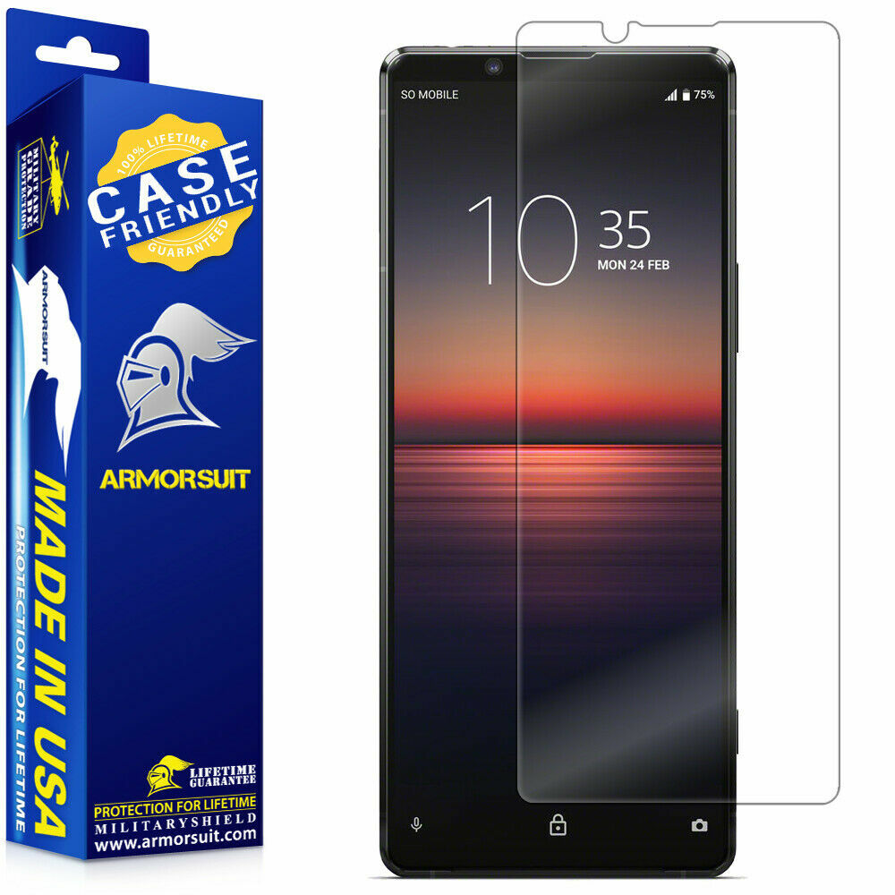 [2-Pack] ArmorSuit Clear Sony Xperia 1 II (2020)Max Coverage Screen Protector