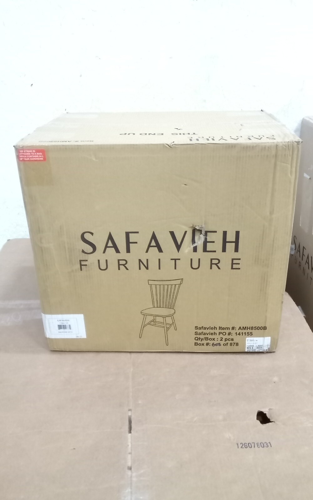 Safavieh PARKER SPINDEL SIDE CHAIR, Reduced Price 2172725381 AMH8500B