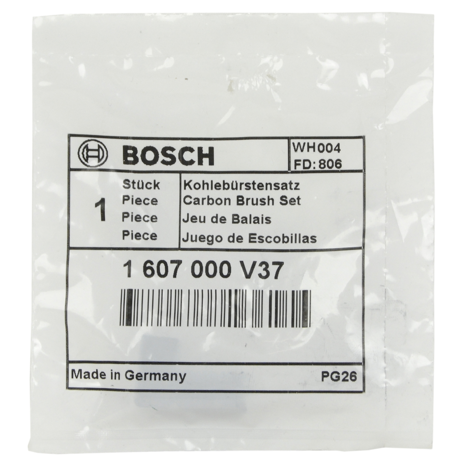 Bosch 1607000V37 Carbon Brush Set for Angle Grinder AG50-11VSPD AG40-85P