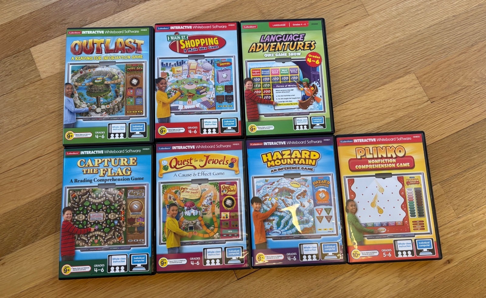 Lakeshore Learning Lot 19 Whiteboard Software Reading Language Arts Grades 1-6