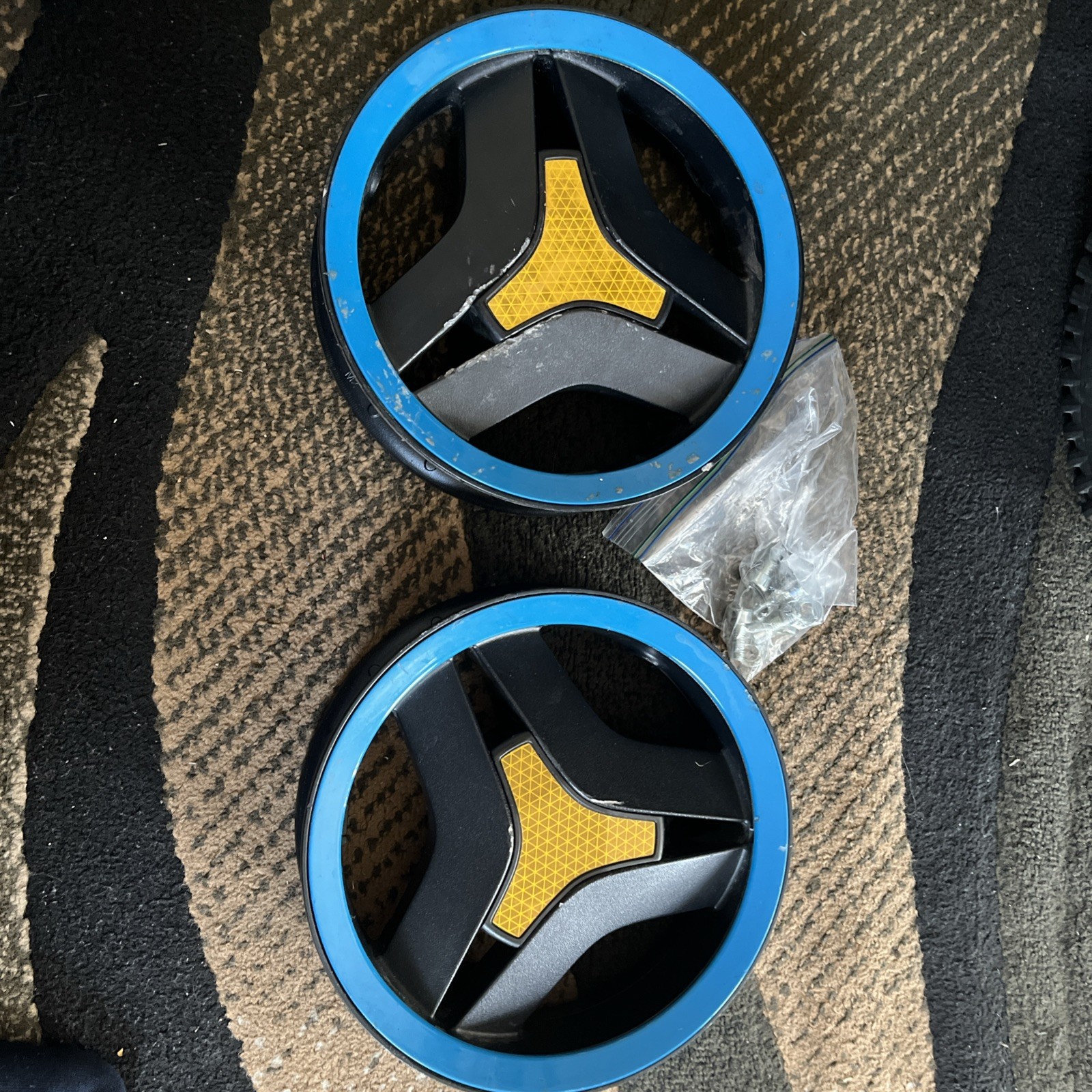 Couple RIMsFOR PERMOBIL M300,C300,C500 POWER WHEELCHAIR Fits 3.00-8 tires