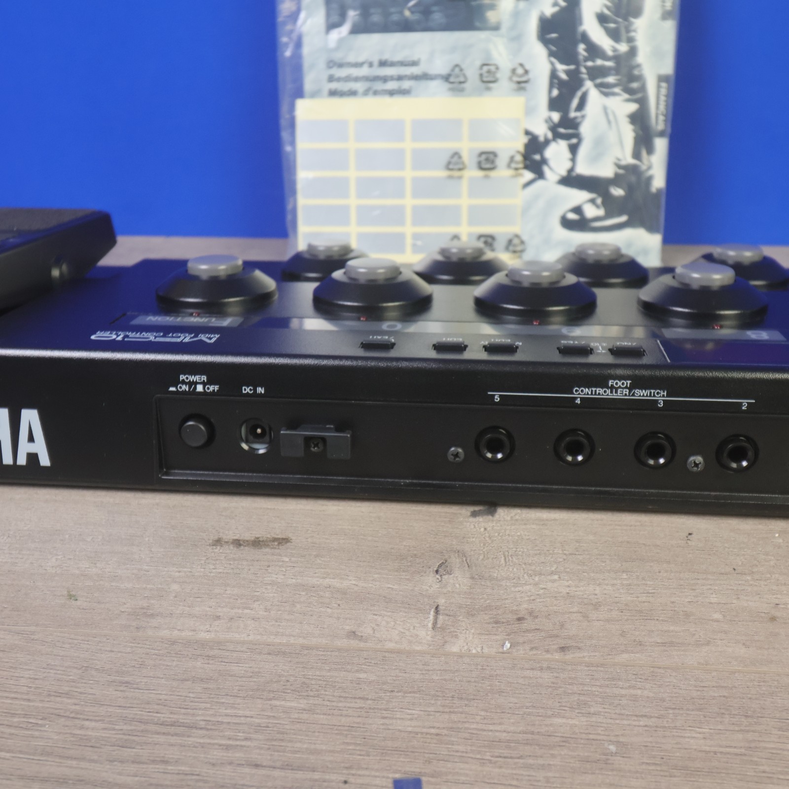 Yamaha FX770 Guitar Effects Processor + MFC10 MIDI Foot Controller Tested VGC
