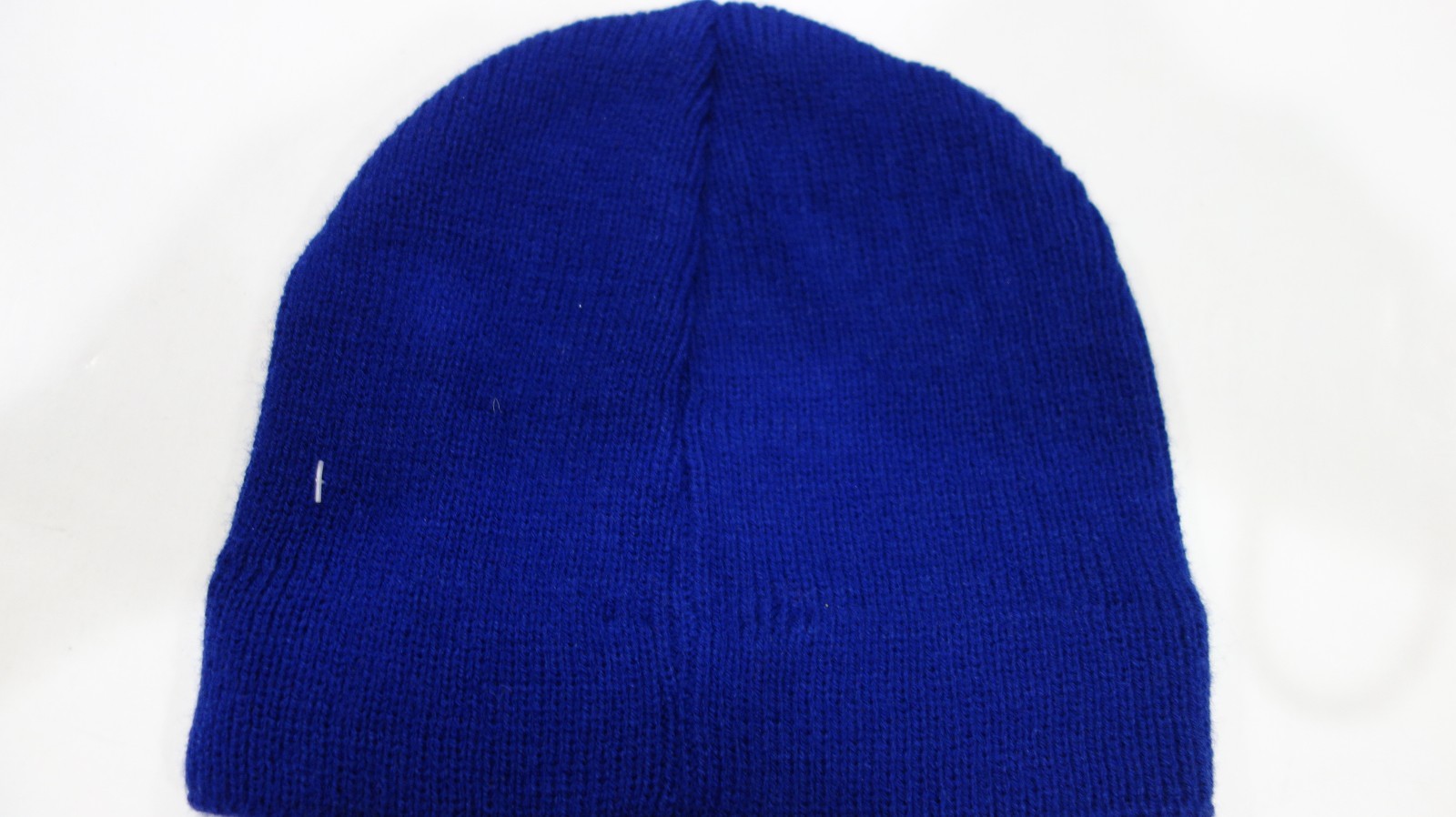 Boy Hat One Piece Size 6.5" X 9.25" Blue Color Beanie New
