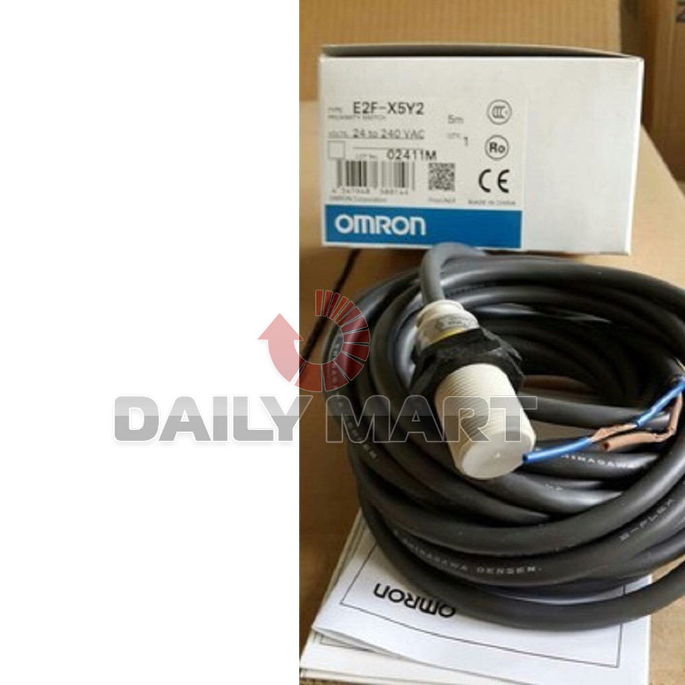 Brand New in Box Omron E2F-X5Y2 Proximity Sensor
