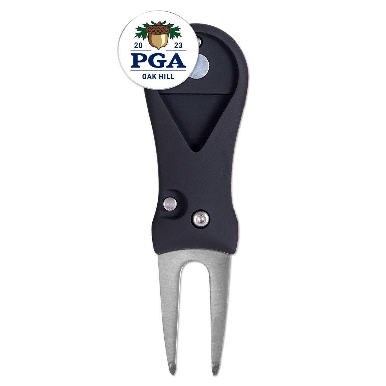 2023 PGA Oak Hill Championship Golf Ball Marker w/ Switchblade Divot Tool