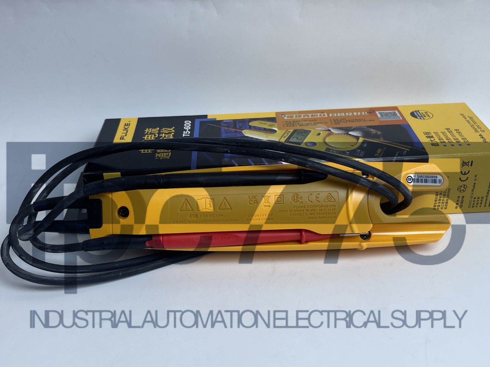 Fluke T5-600 Clamp Meter Continuity Current Electrical Tester #Z