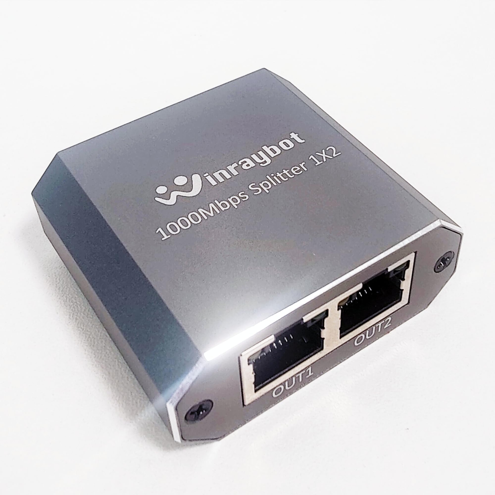 Ethernet Splitter，ethernet Splitter 1 to 2，ethernet Switch 2 Port 1000Mbps，LA...