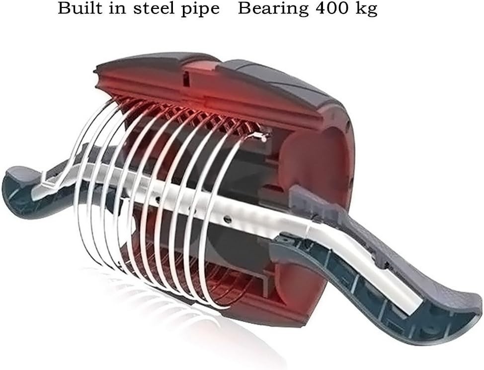 Ab Carver Roller Wheel With Built In Spring Resistance, At Home Core Workout Equ