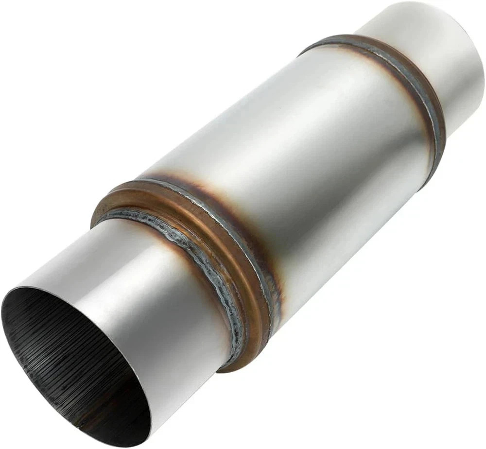 Exhaust Resonator 5" Inlet 5" Outlet High 5" Inlet 5" Outlet 18" Overall Length